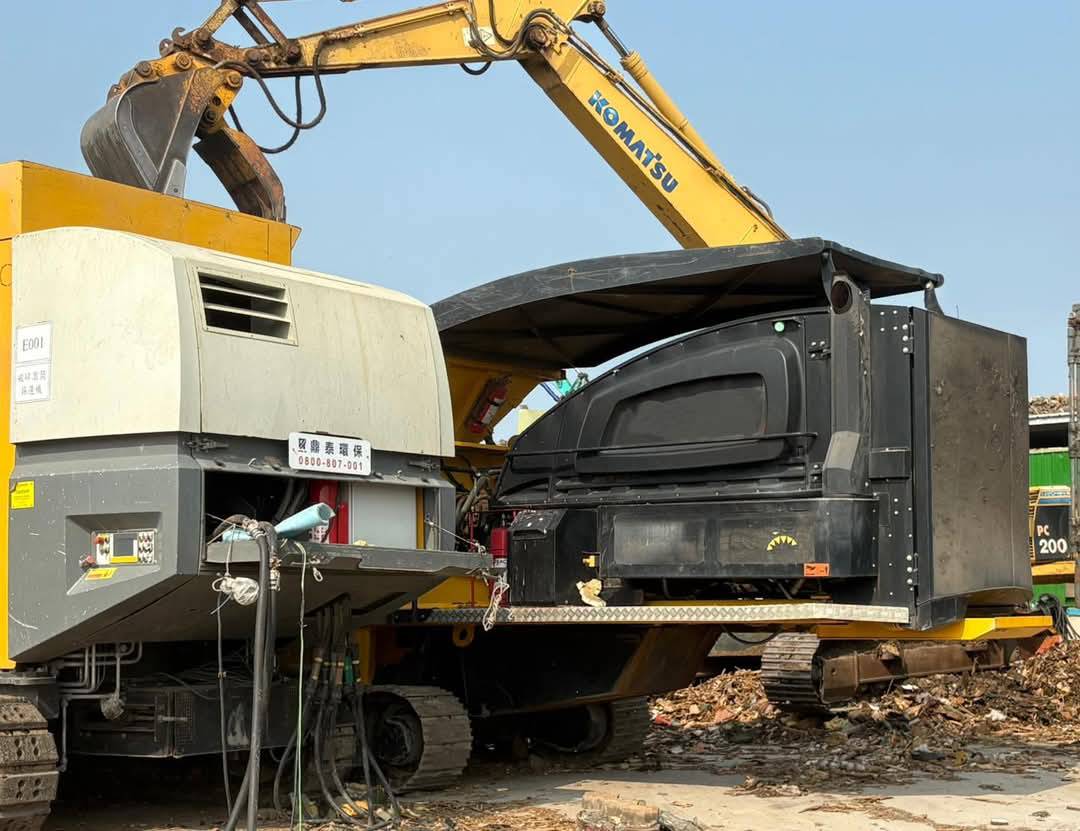 112年 桃園市北港掩埋場巨大廢棄物破碎篩分及清運計畫