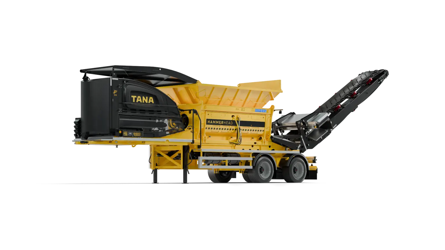 TANA Hammerhead EM （錘頭鯊EＭ移動式電動破碎機）