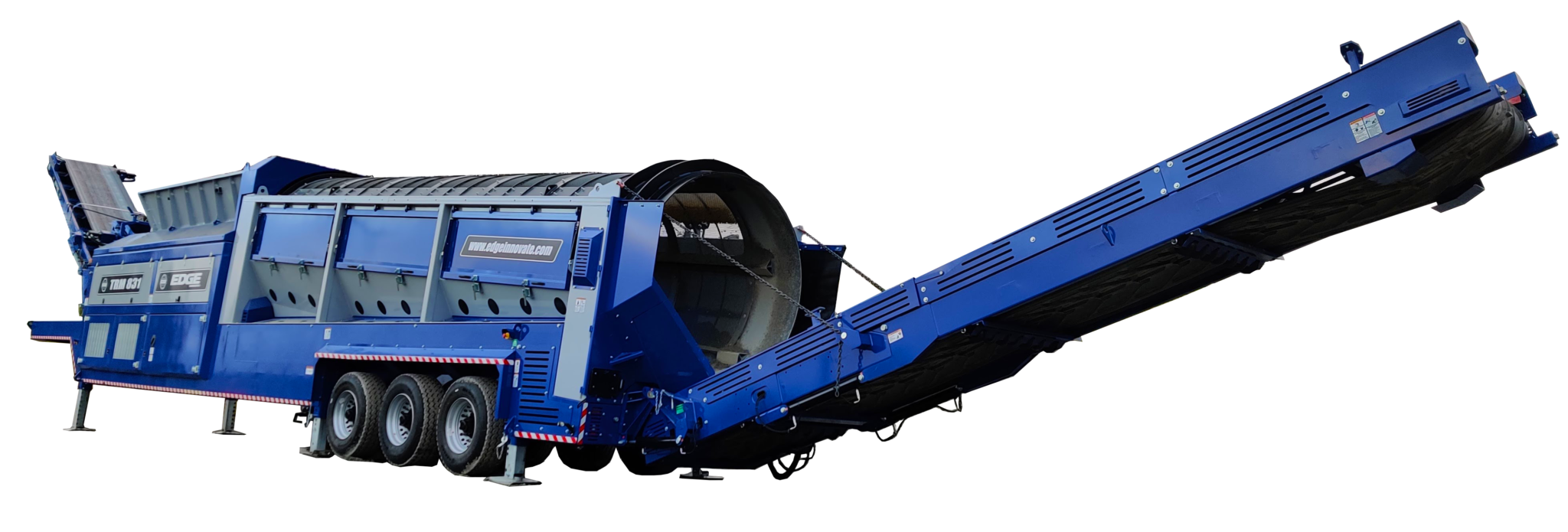 MOBILE TROMMEL SCREEN- TRM831 Features 行動式滾筒篩分機 TRM831